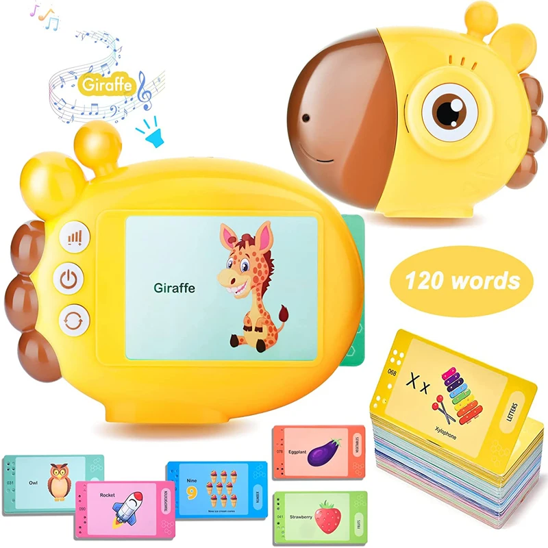 Kids Educational Reader - 기린 플래시 카드 리더 시력 단어