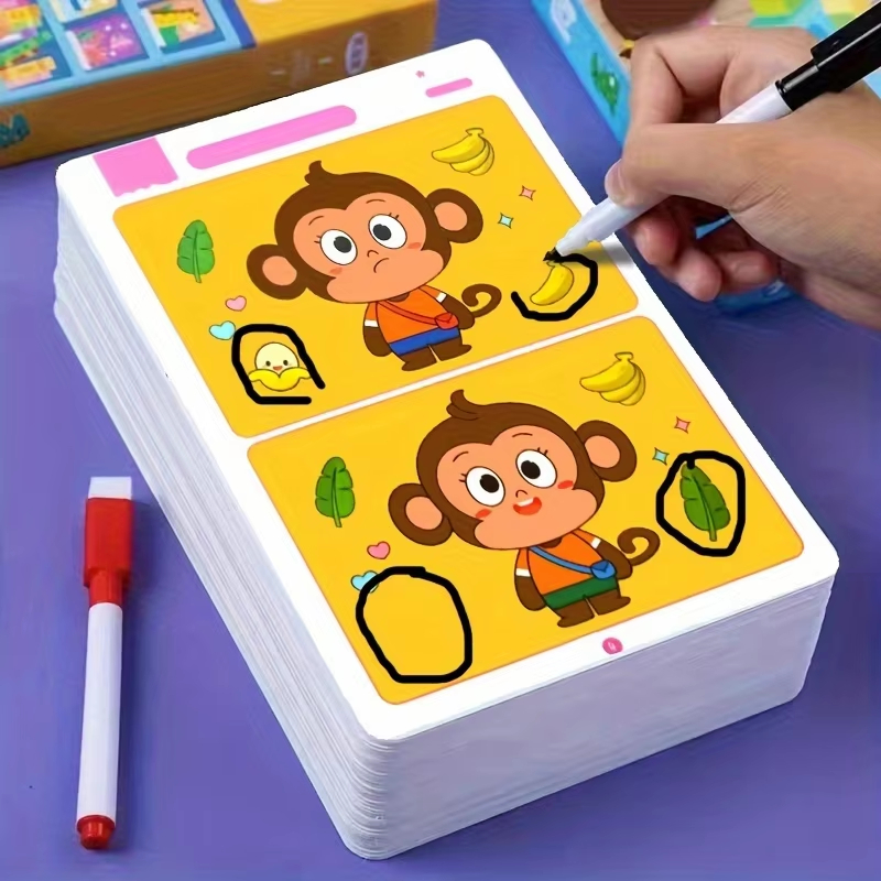Kids Education Level - 차이점 찾기 카드 게임 어린이를 위한