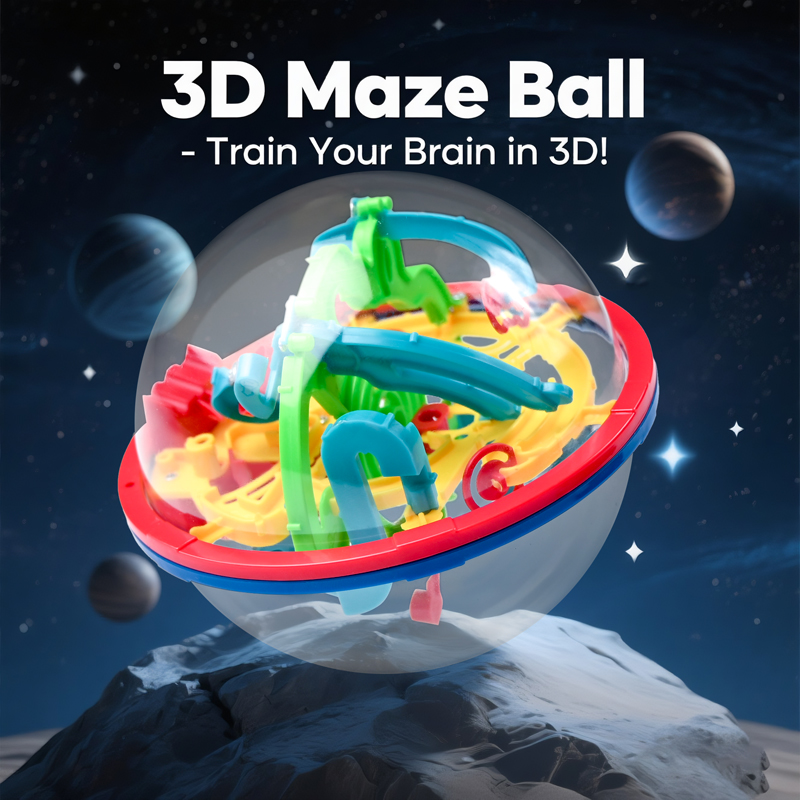 Kids Education Level - 3D 매직 볼 미로 두뇌 티저