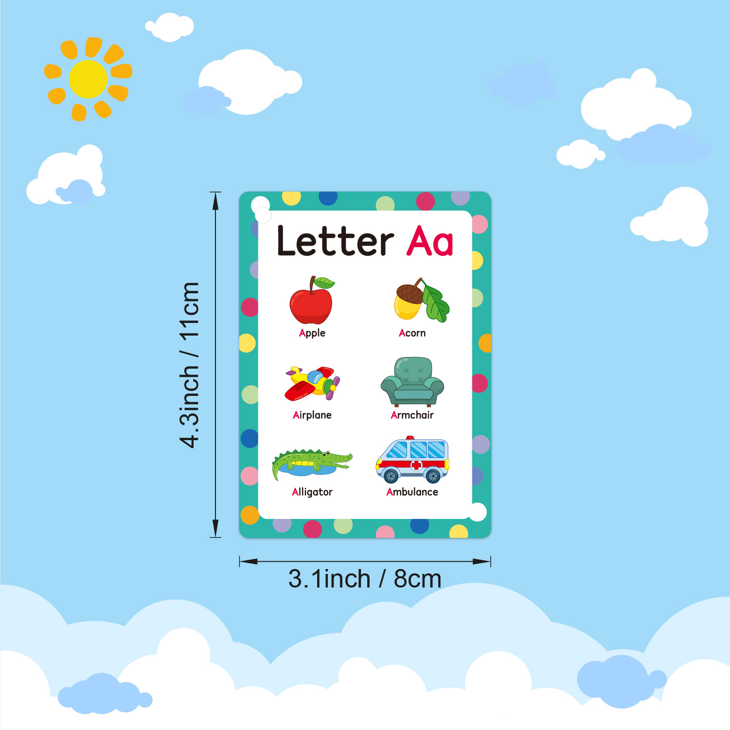 어린이를 위한 ABC 파닉스 플래시 카드 - 영어 단어 - Abc Kids Early Education 리뷰 및 가격