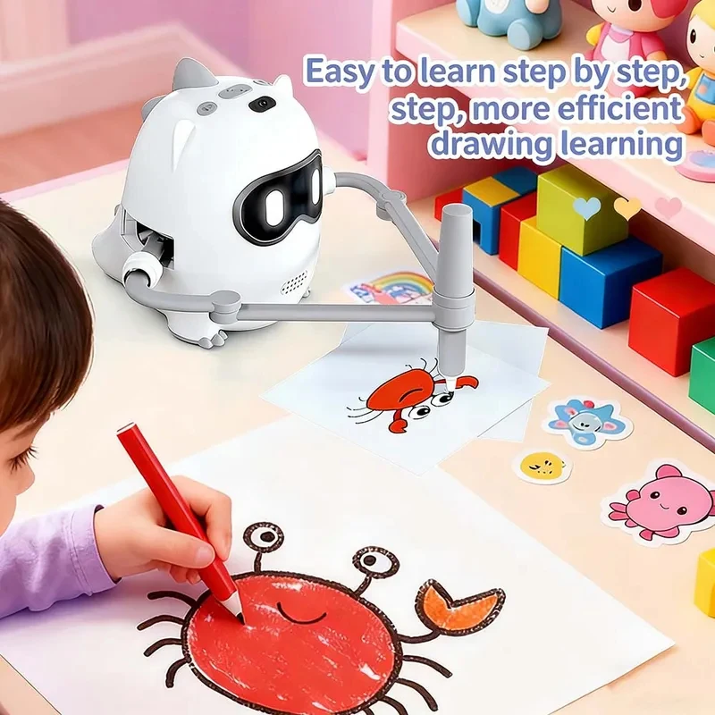 어린이를 위한 지능형 스케치 로봇, 충전식 그림 그리기 - Kids Education Learning 리뷰 및 가격