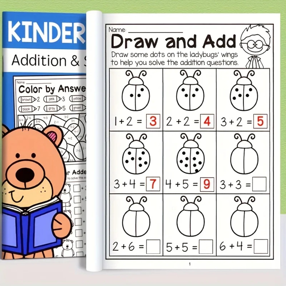 덧셈 뺄셈 연습장 퍼즐 게임 어린이 조기 교육 및 훈련 - Kids Education Worksheet 리뷰 및 가격