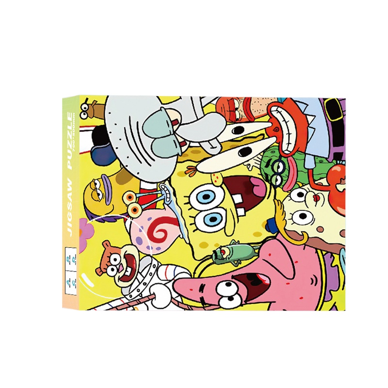 1000 조각 스폰지밥 스퀘어팬츠 퍼즐 조립 그림 압축 - Kids Home Education 리뷰 및 가격