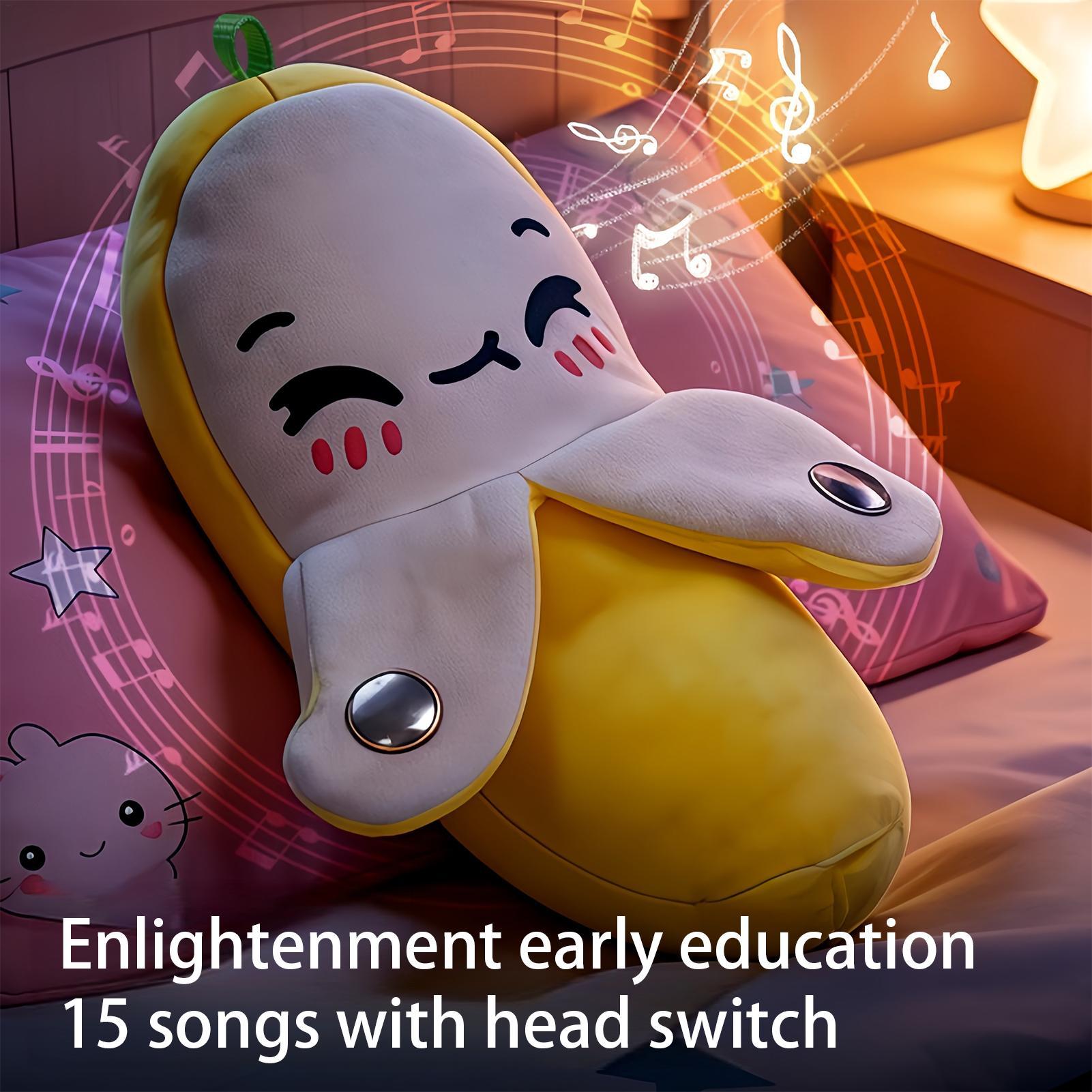 뮤지컬 감각 장난감 부드러운 과일 인형 플러시 인터랙티 - Kids Education Learn Tv 리뷰 및 가격